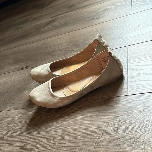 Leather- Look Ballet Flats - Picture 3 of 3